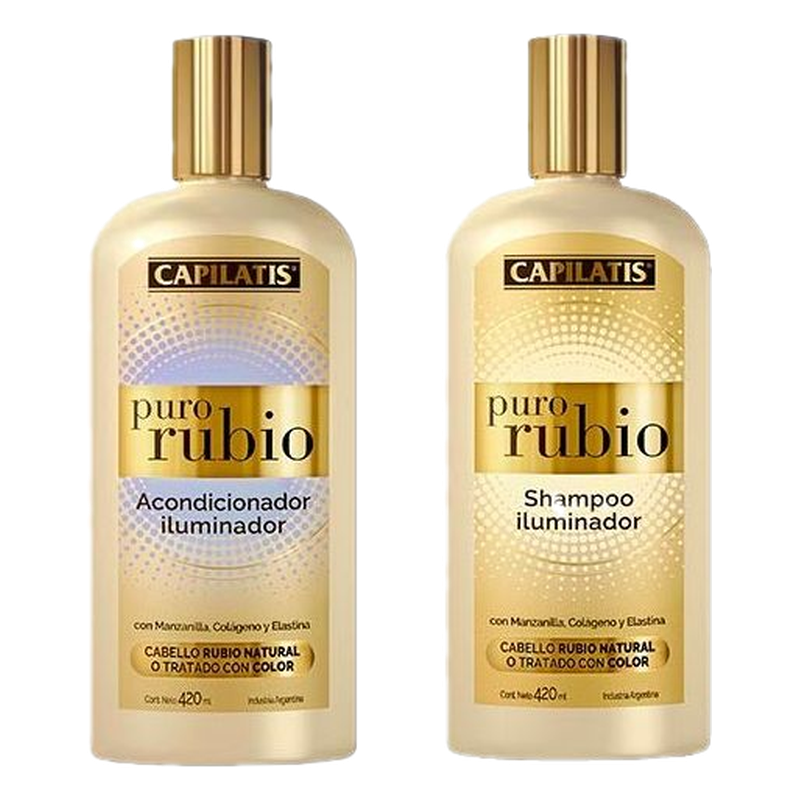 Capilatis Pack Puro Rubio Shampoo + Acondicionador