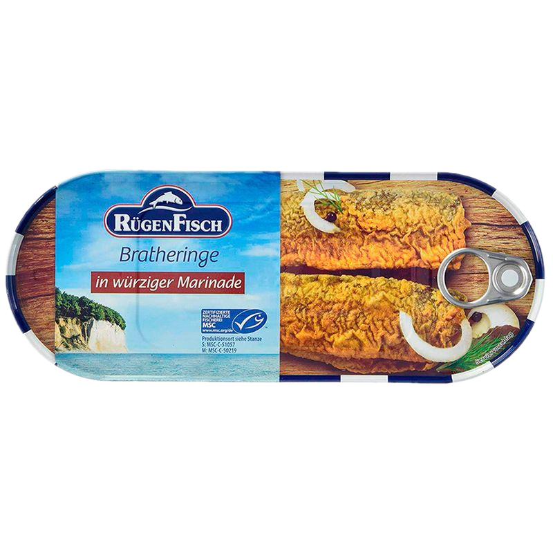 Arenque En Salsa Marinada Rugen Fisch 500 G