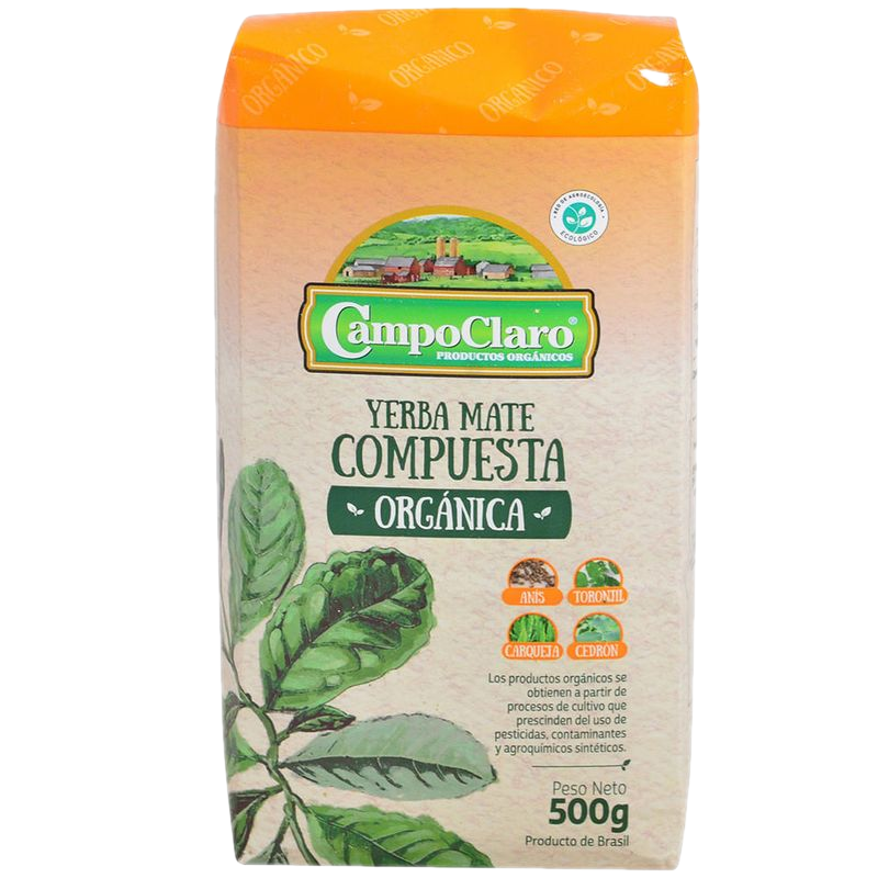 Yerba Orgánica Campoclaro Compuesta 500 G