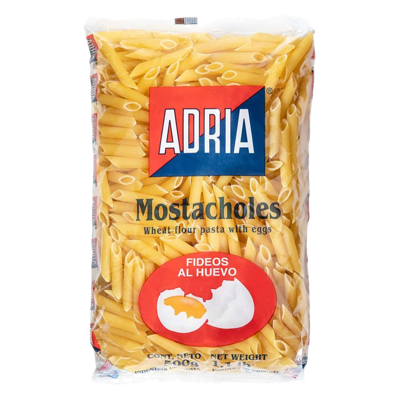 Fideos Al Huevo Adria Mostacholes 500 G