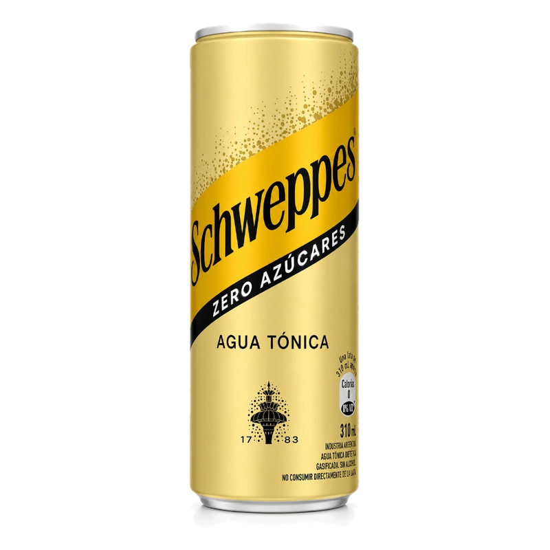 Schweppes Tónica Zero Azúcar Lata 300 Ml