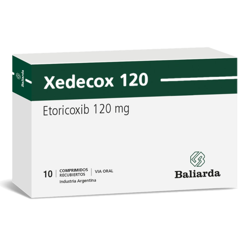 Xedecox 120 Mg 10 Comprimidos