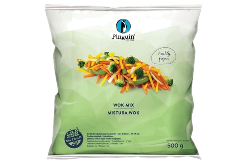 Verduras Congeladas Wok Mix Penguin 500 G