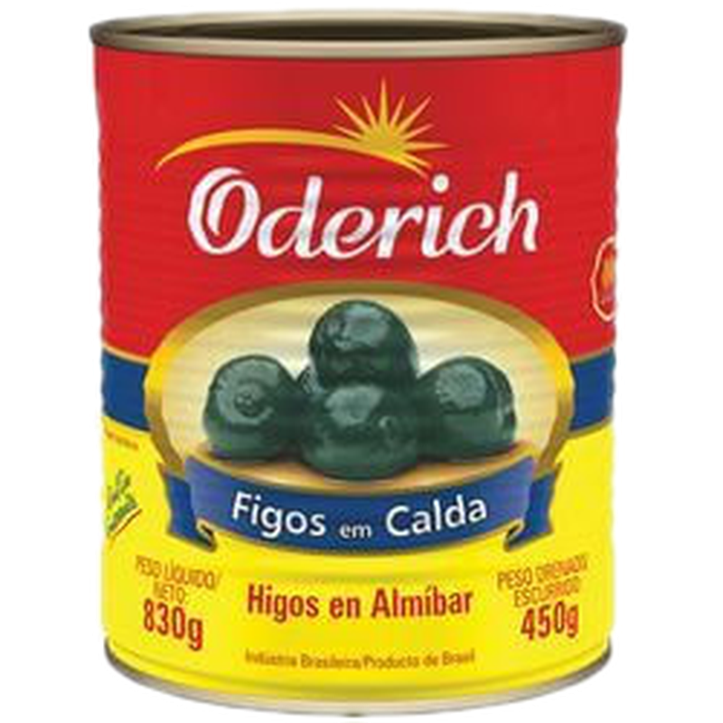 Higos En Almíbar Oderich 830 G