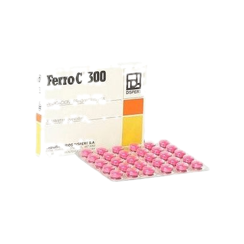 Ferro C 300 Mg X 30 Tabletas