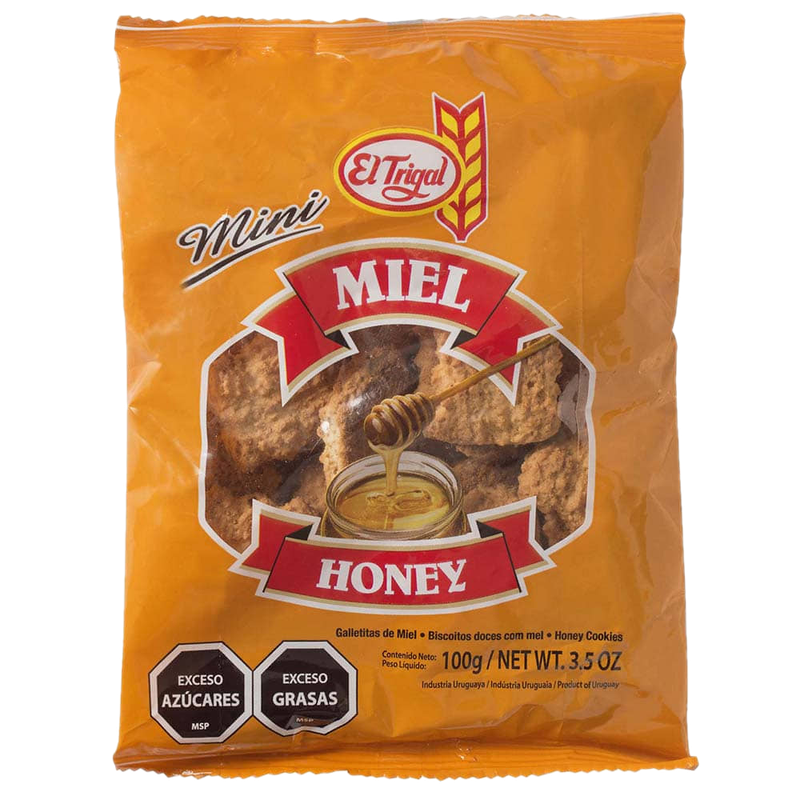 Galletita Mini El Trigal Miel 100 G