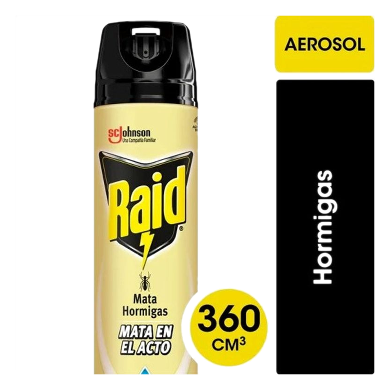 Aerosol Mata Hormigas 360 Cm3 Raid