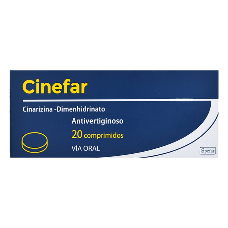 Cinefar X 20 Comprimidos
