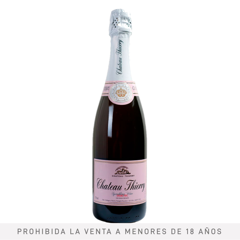 Espumoso Chateau Thierry Rosado 750 Ml