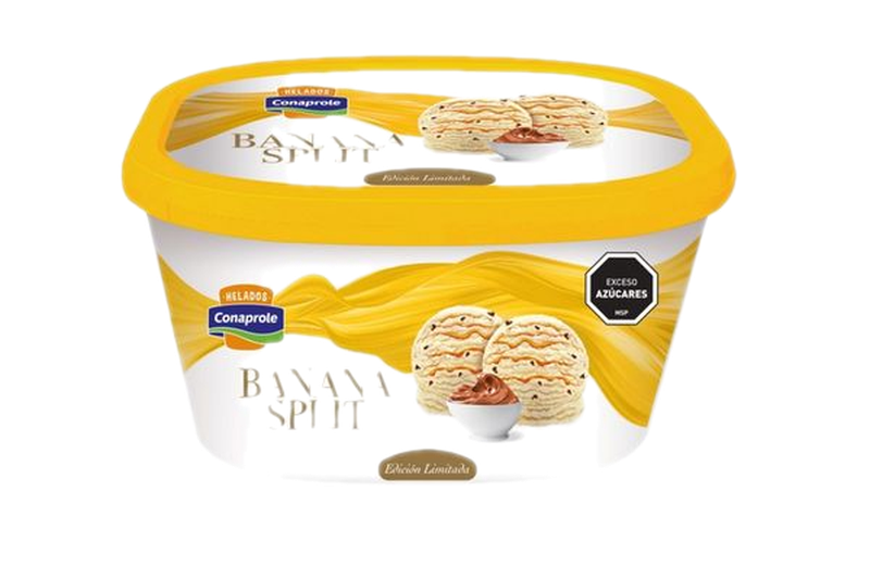 Helado De Banana Split Conaprole 2 L