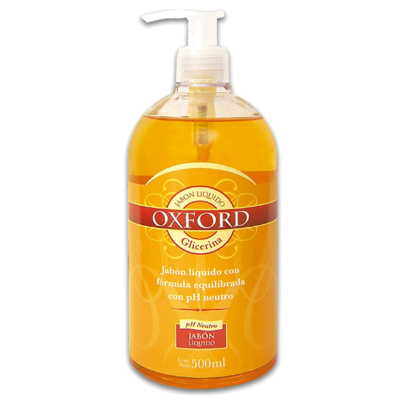 Jabón Líquido Oxford Glicerina Corporal 500 Ml