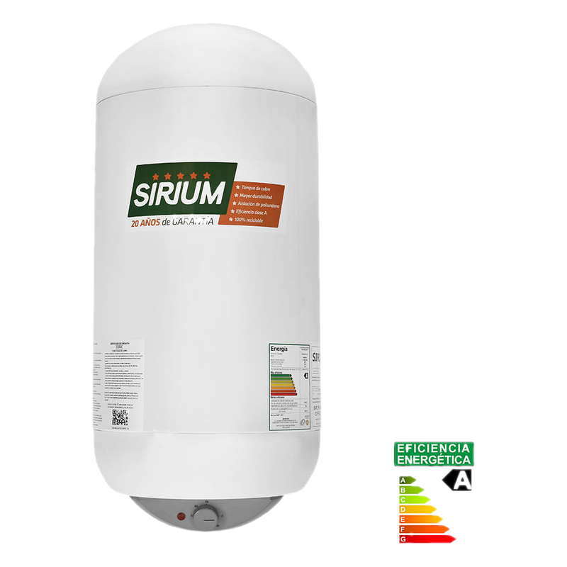 Calefón Sirium De Cobre 60 L
