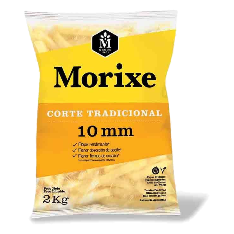 Papas Fritas Congeladas 10 Mm Morixe 2 Kg