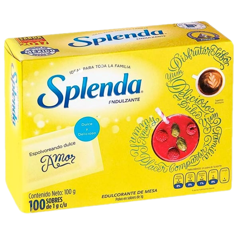 Edulcorante Splenda 100 Sobres