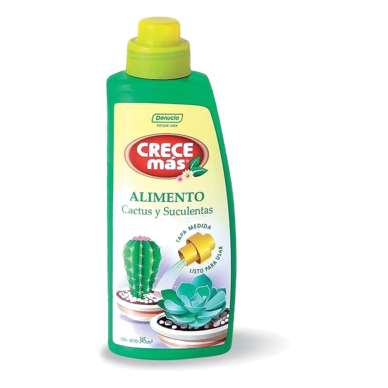 Fertilizante Crece Mas Denucio Para Cactus Y Suculentas 345cc