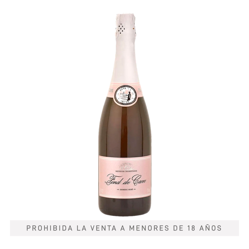 Espumante Fond De Cave Semiseco Rose 750 Ml