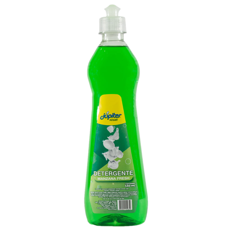 Detergente Jupiter Concentrado Manzana 450 Ml