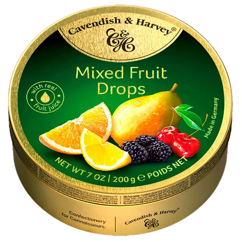 Caramelo Frutos Mixtos Cavendish 200 G