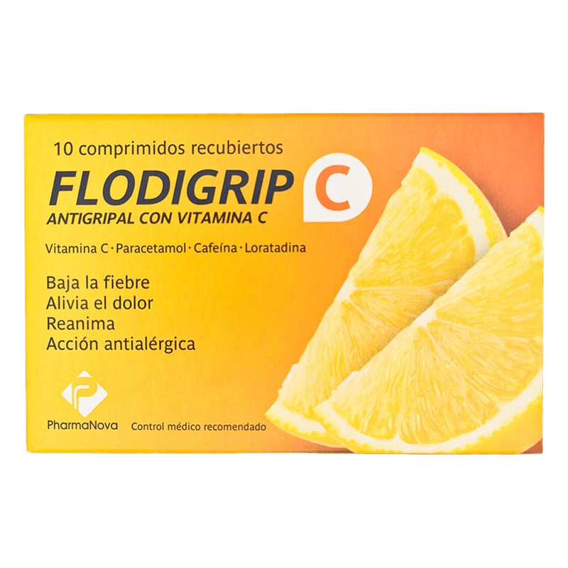 Flodigrip C X 10 Comprimidos