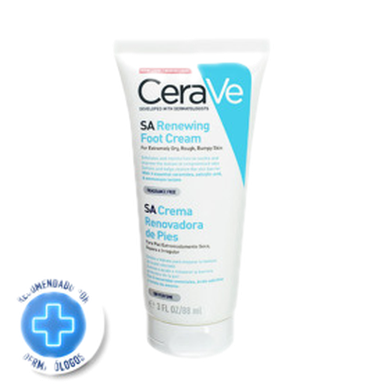 Cerave Sa Crema Renovadora Pies [88 Ml]