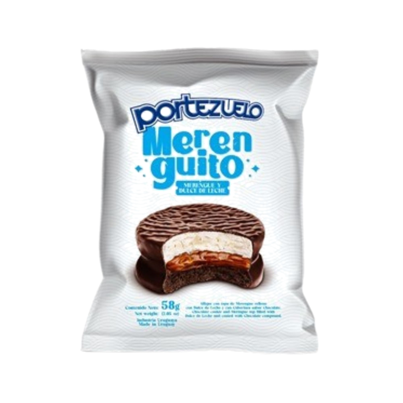 Alfajor Portezuelo Merenguito 58 G