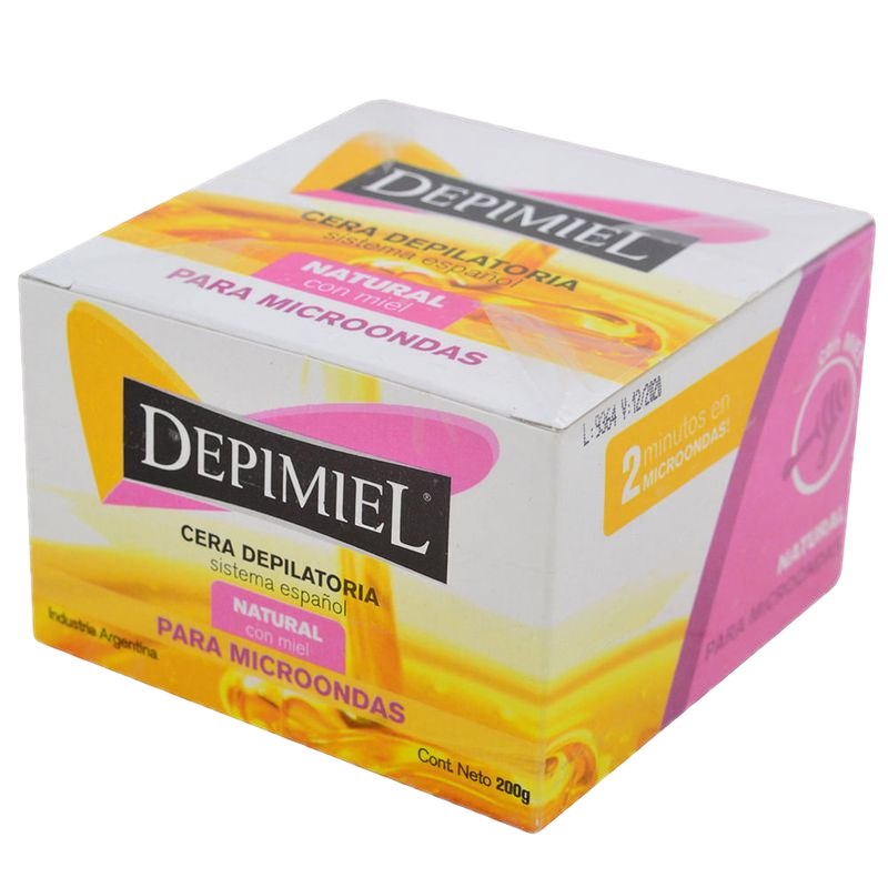 Cera Depilatoria Depimiel Natural Para Microondas