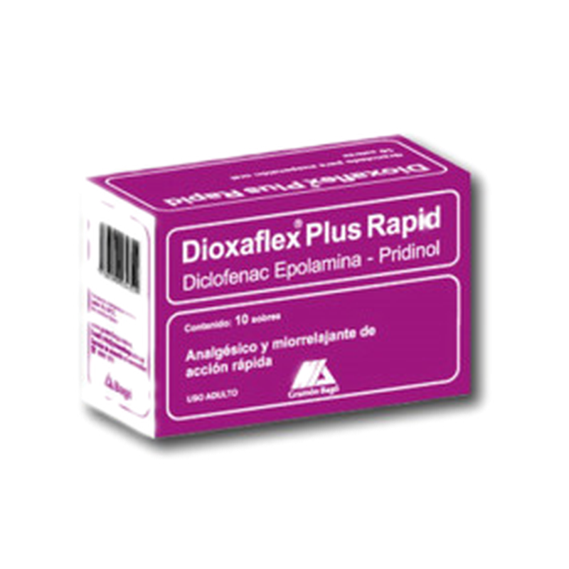 Dioxaflex Plus Rapid Sobres 65+4mg [10 Sob.]