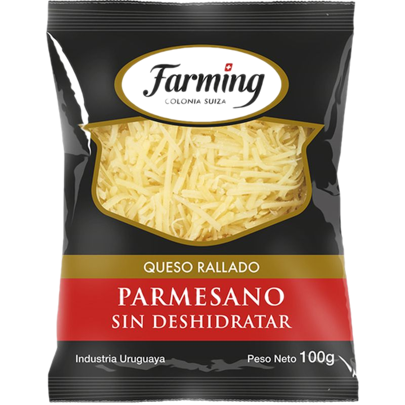 Queso Parmesano Farming Rallado 100 G
