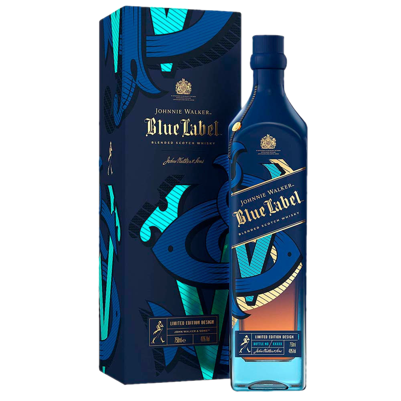 Whisky Escocés Johnnie Walker Blue Edición Limitada 750 Ml