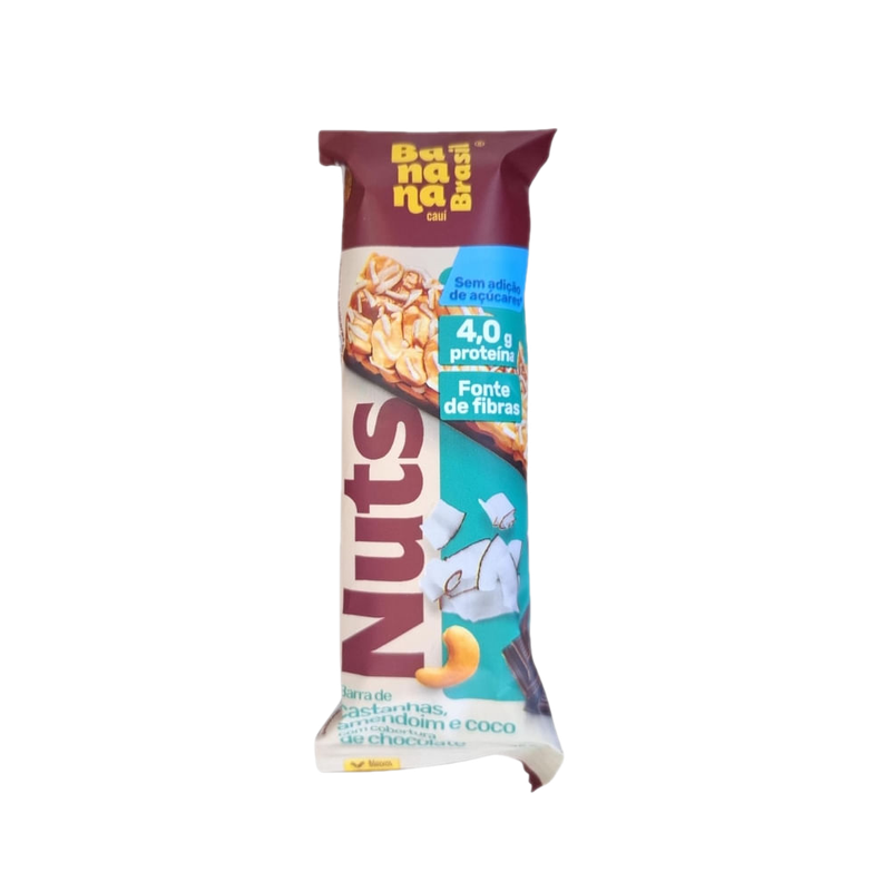 Barra De Cereales Nutsbar Castañas Y Cacao 25 G