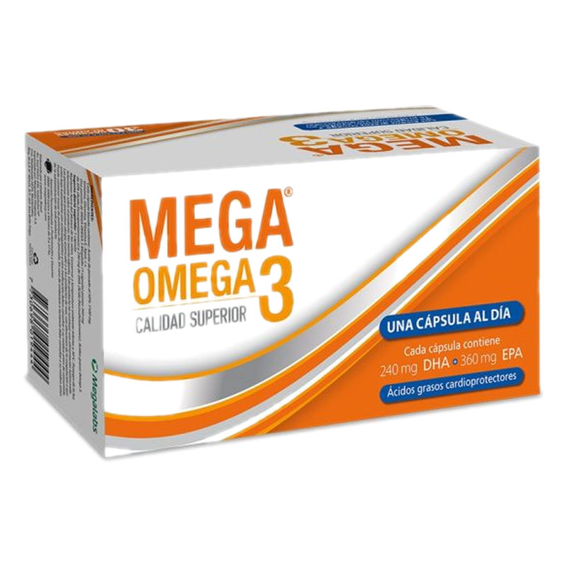 Mega Omega 3 Nh X 30 Cápsulas