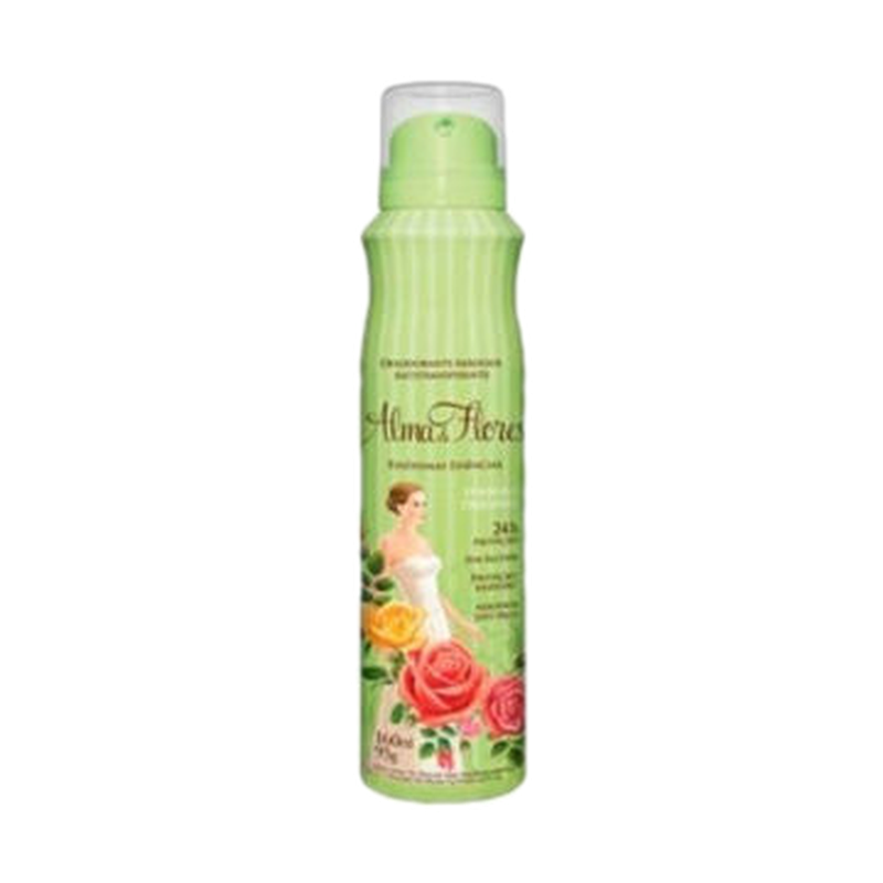 Alma De Flores Desodorante Aerosol Original Verde 160 Ml