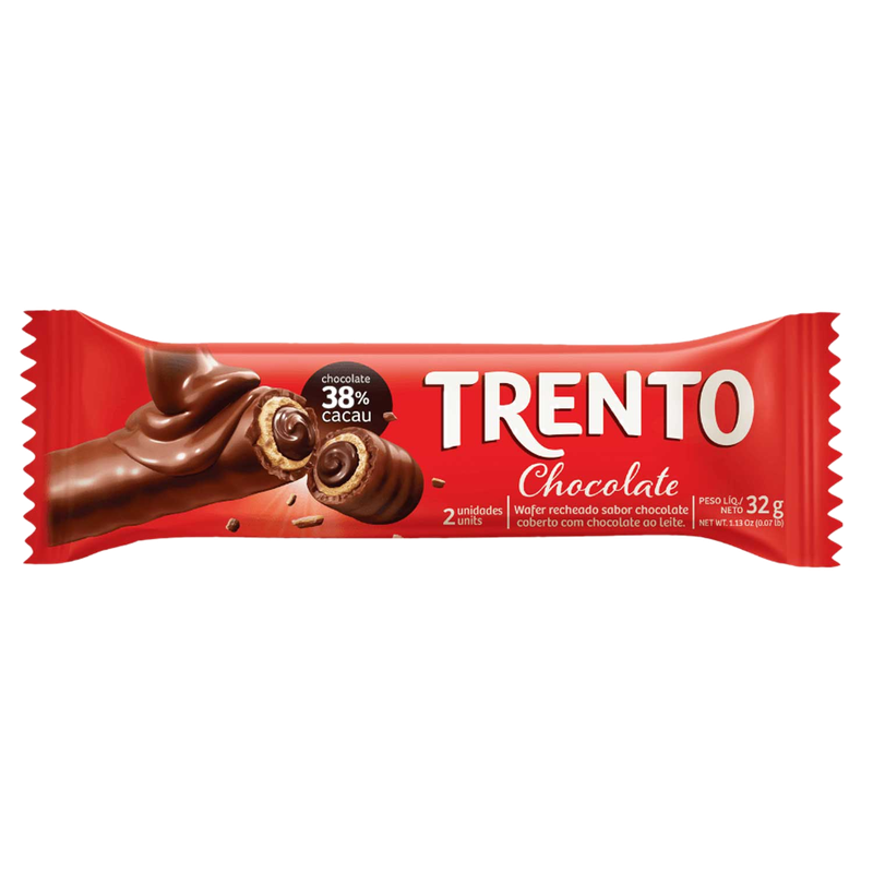 Chocolate Trento Barquillo Relleno Chocolate 32 G