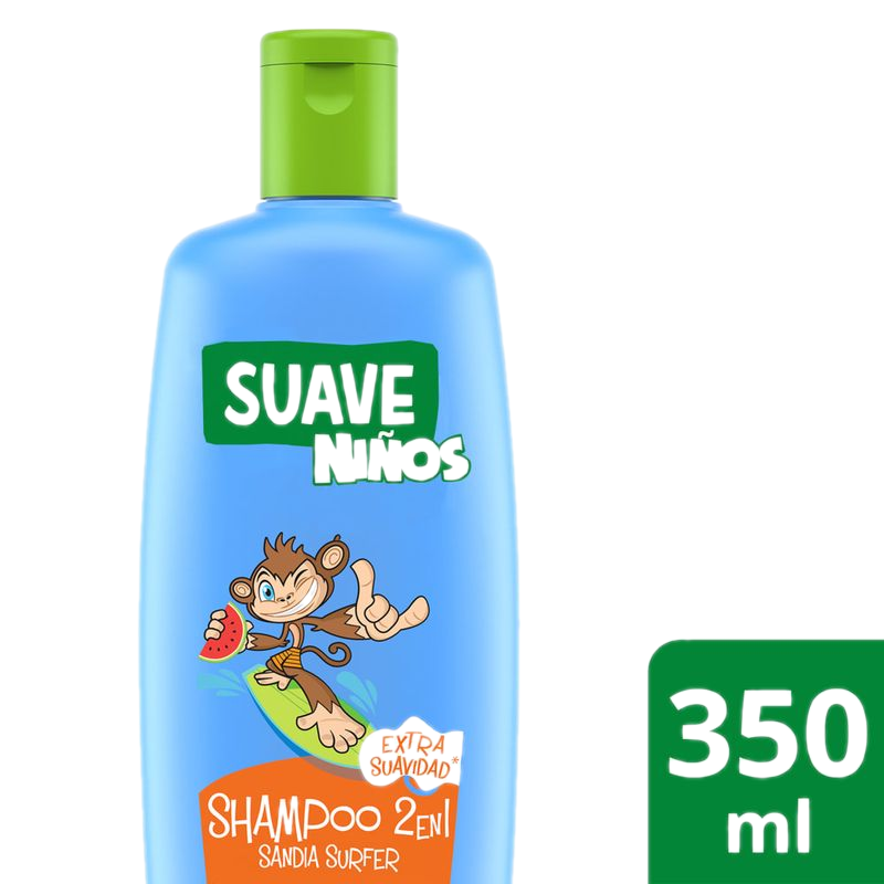 Shampoo Suave Kids 2 En 1 Surfer 350 Ml