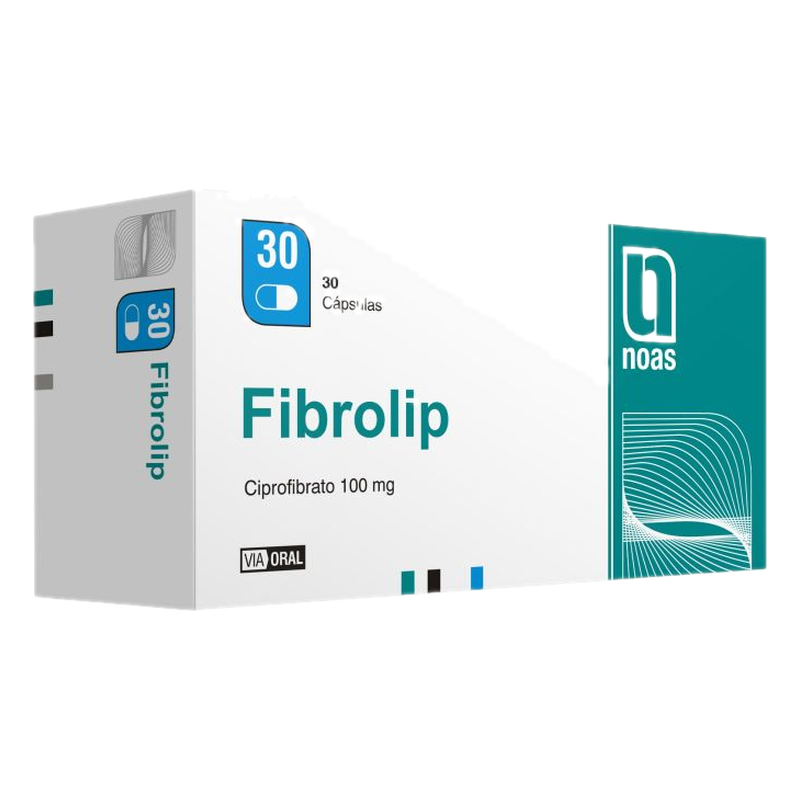 Fibrolip 100 Mg X 30 Comprimidos