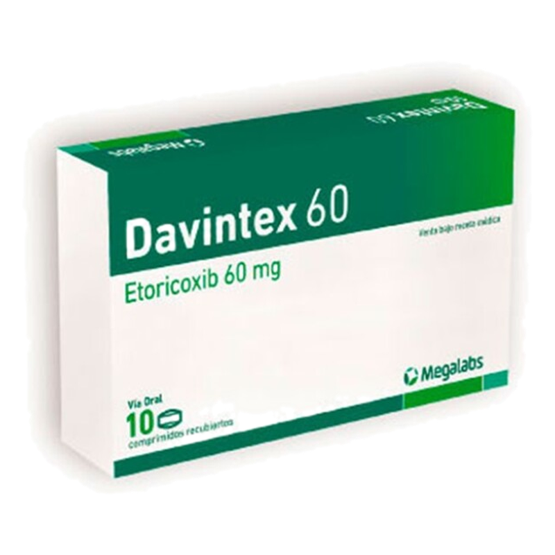 Davintex 60 Mg 10 Comp