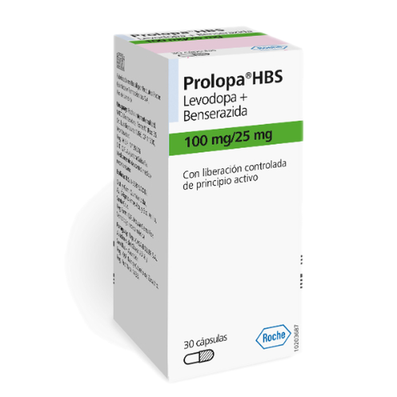 Prolopa Hbs 100 Mg/25 Mg 30 Cápsulas