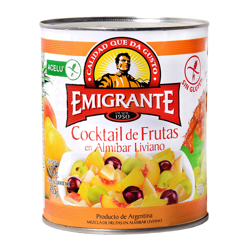 Cocktail De Frutas Emigrante 820 G