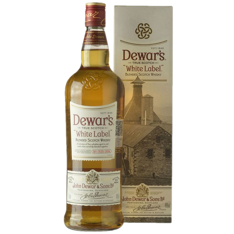Whisky Escocés Dewar's White Label 1 L