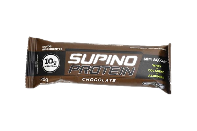 Barra Proteína Supino Sabor Chocolate 30 G