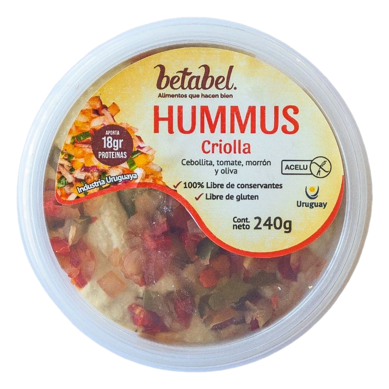 Hummus Criolla Pote 210 G