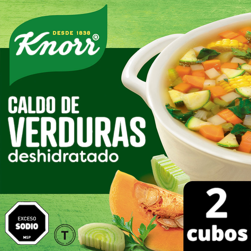 Caldos Knorr Verdura 2 Cubos