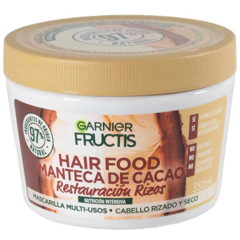 Tratamiento Fructis Hair Food Manteca De Cacao 350 Ml