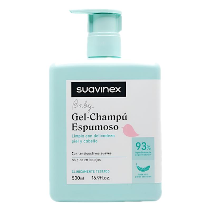 Suavinex Gel Shampoo Espumoso 500 Ml