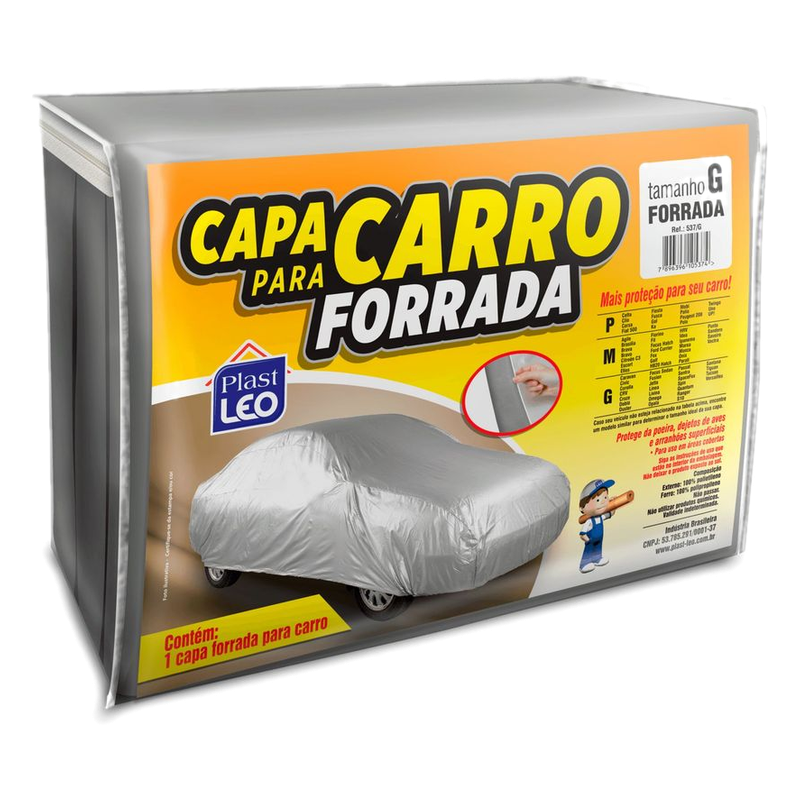 Cubre Auto Forrada Talle G Plastleo