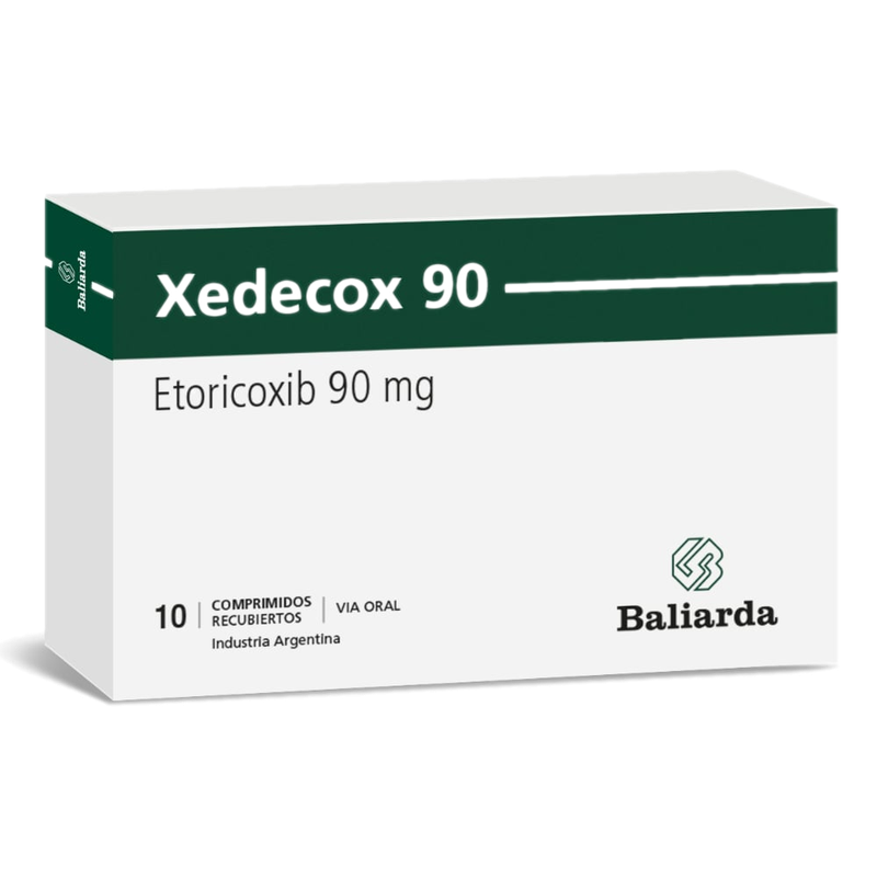 Xedecox 90 Mg 10 Comprimidos