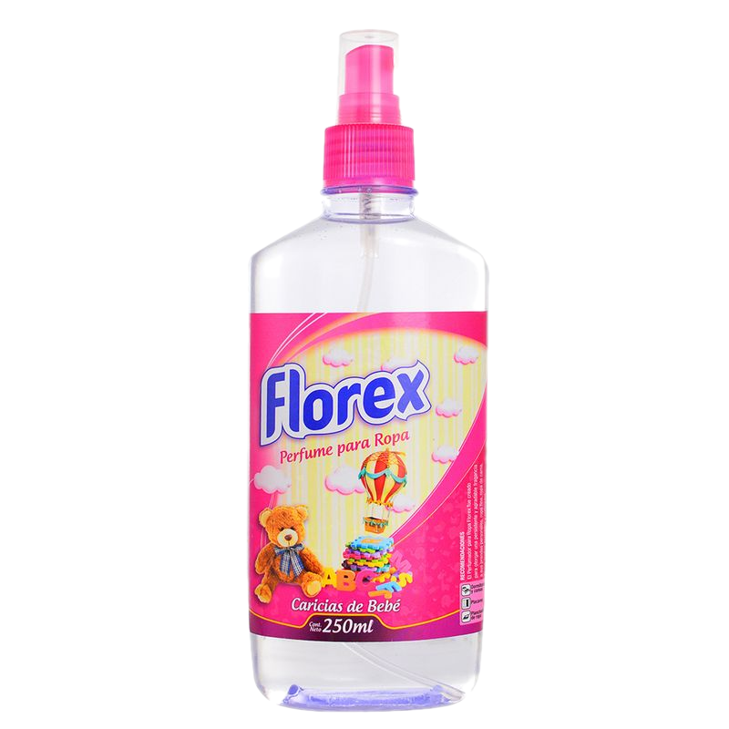 Perfumador Ropa Florex Caricia Bebe 250 Ml