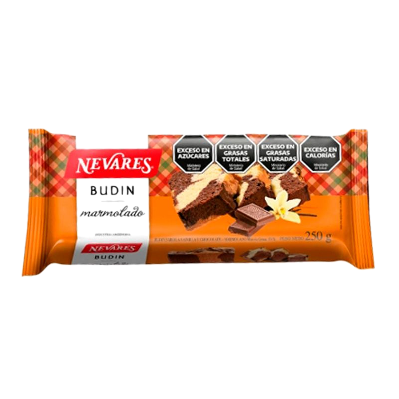 Budín Nevares Marmolado 250 G
