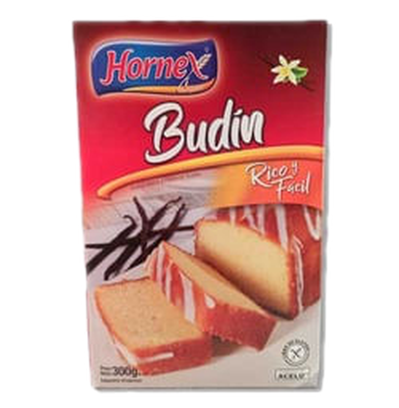 Premezcla Hornex Budin 300 G Sin Gluten