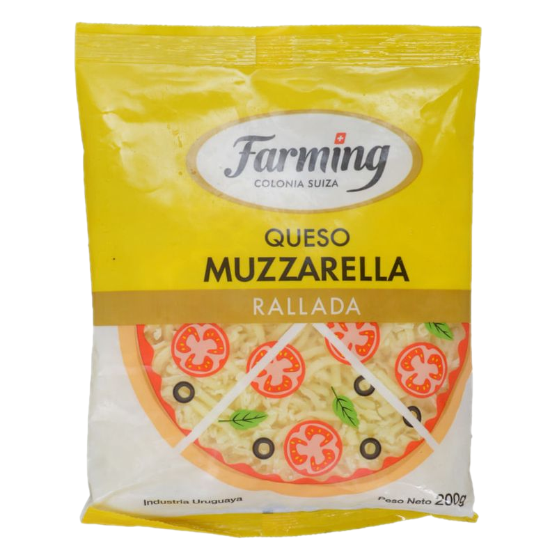 Muzzarella Rallada Farming 200 G
